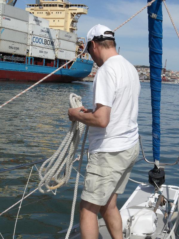 Rantautumisvalmisteluja